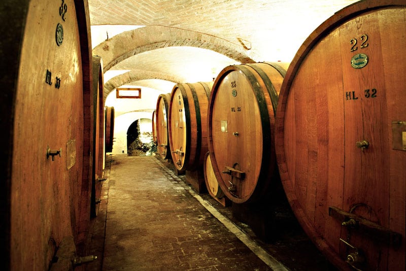 Vinproduktion i Montepulciano