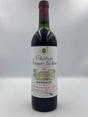 Château Prieuré Lichine - Margaux 4. Grand Cru Classé 1981